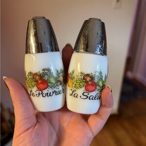 Vintage Spice of Life Salt and Pepper Shakers